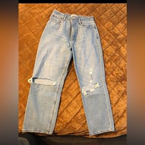 The ankle straight ultra high rise Curve Love